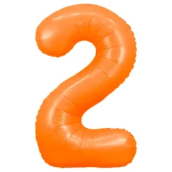 Sifferballong Neonorange
