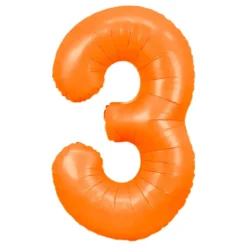 Sifferballong Neonorange