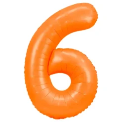 Sifferballong Neonorange