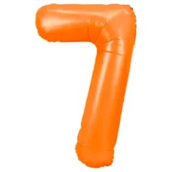Sifferballong Neonorange