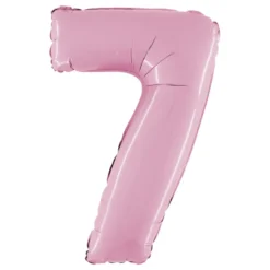 Sifferballong Pastellrosa