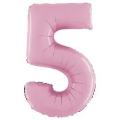 Sifferballong Pastellrosa