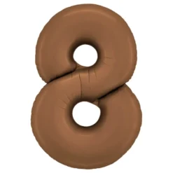 Sifferballong Satin Chocolate