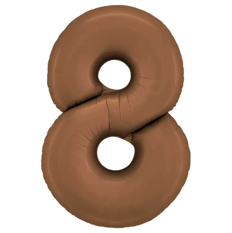 Sifferballong Satin Chocolate