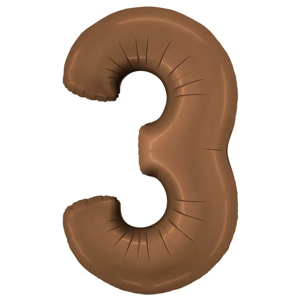 Sifferballong Satin Chocolate
