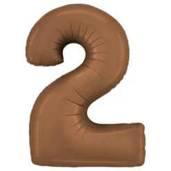 Sifferballong Satin Chocolate