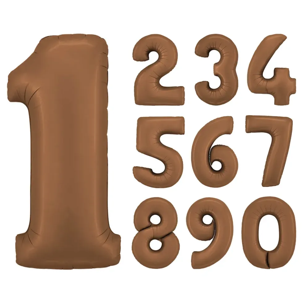 Sifferballong Satin Chocolate