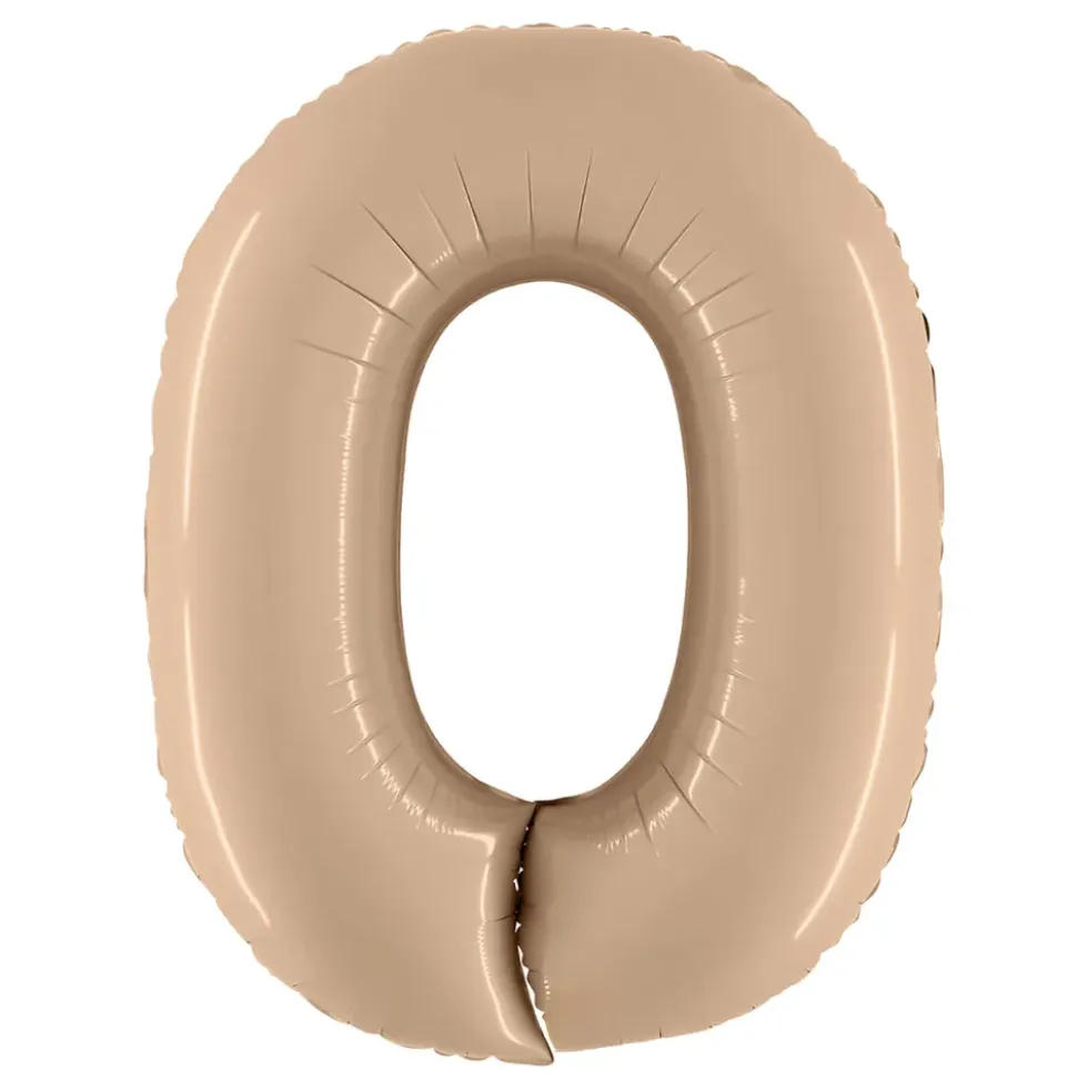 Sifferballong Satin Nude