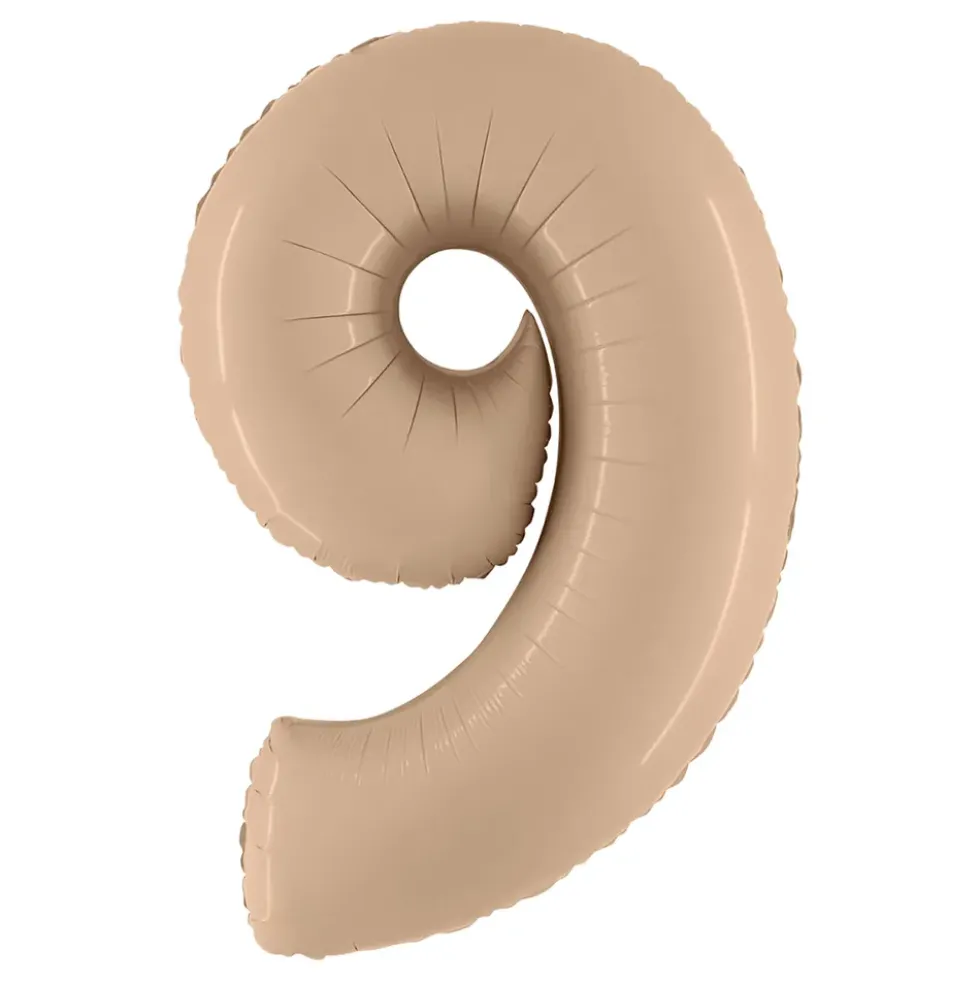 Sifferballong Satin Nude