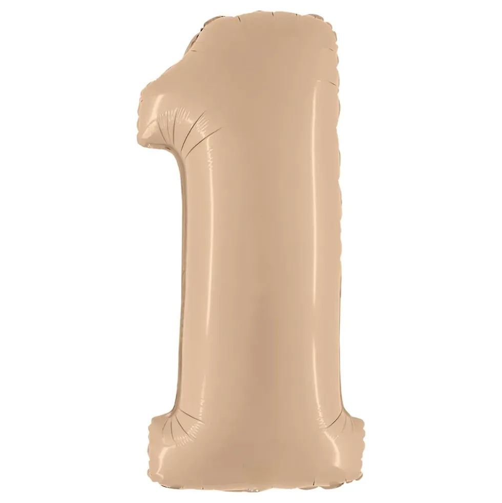 Sifferballong Satin Nude