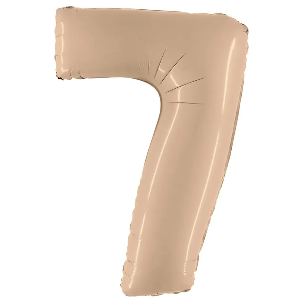 Sifferballong Satin Nude