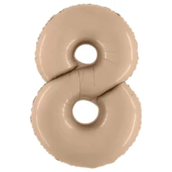 Sifferballong Satin Nude
