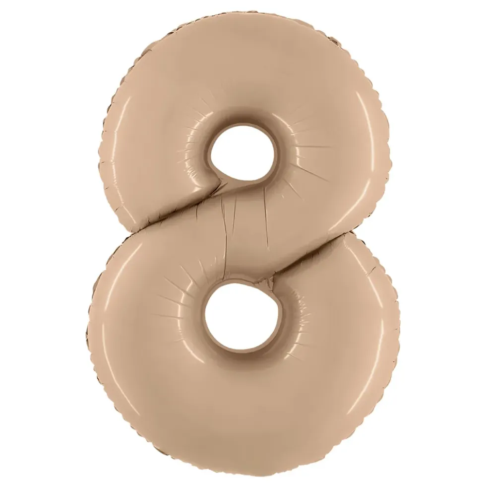 Sifferballong Satin Nude