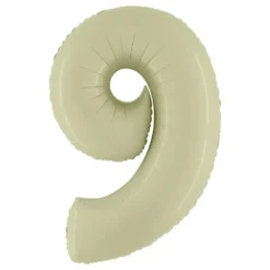 Sifferballong Satin Olive Green