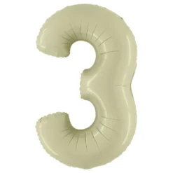 Sifferballong Satin Olive Green