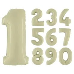 Sifferballong Satin Olive Green