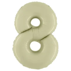 Sifferballong Satin Olive Green