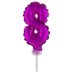 Sifferballong Tårtdekoration Rosa
