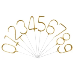 Sifferbloss Guld Metallic