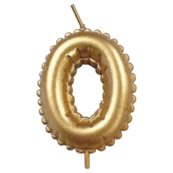 Sifferljus Ballongformad Guld