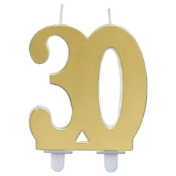 Sifferljus 30 Guld