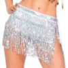 Silver Festivalkjol Ibiza