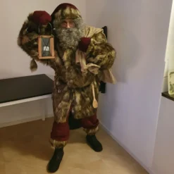 Sjökapten Peruk & Skägg Grå