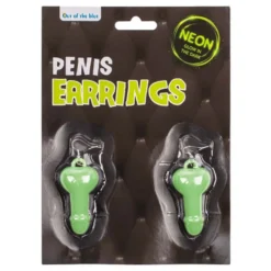 Självlysande Penis-örhängen