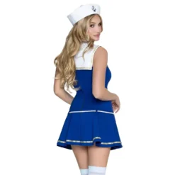 Sjöman Klänning Deluxe Maskeraddräkt