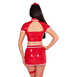 Sjuksköterska Red Alert Deluxe Maskeraddräkt