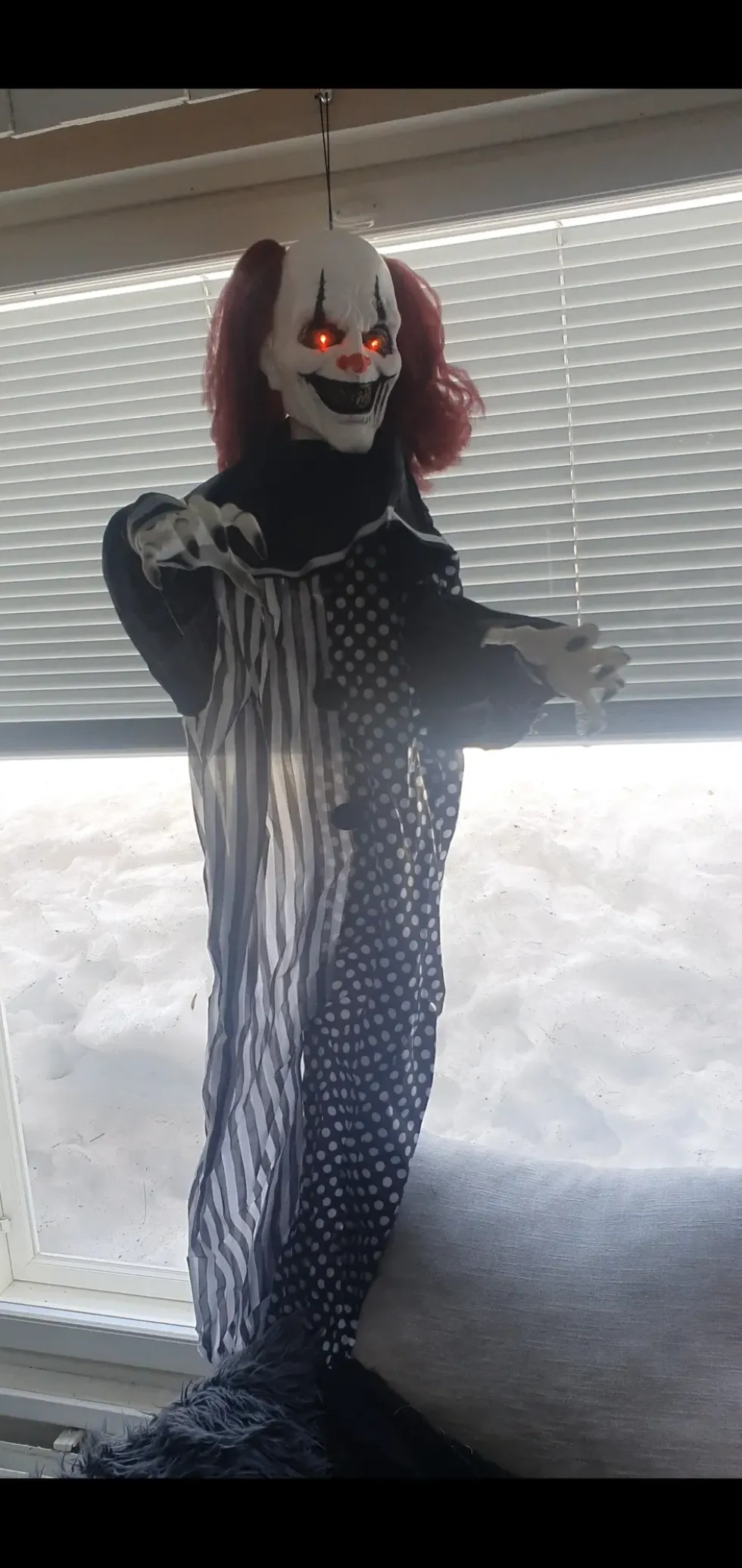 Skakande Clown Animerad Prop