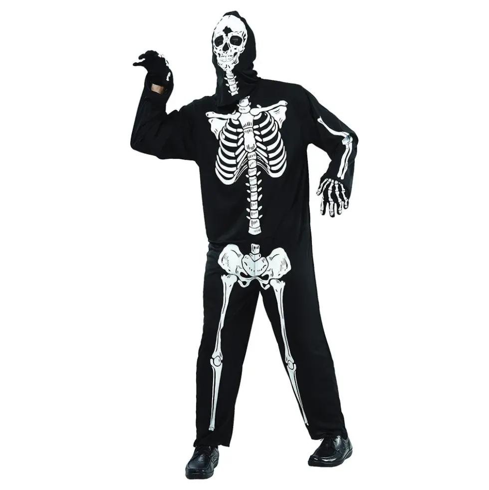 Skelett Budget Maskeraddräkt