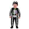 Skelett Jumpsuit Bebis Maskeraddräkt