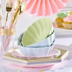 Skålar Hexagonala Vert Decor Grön
