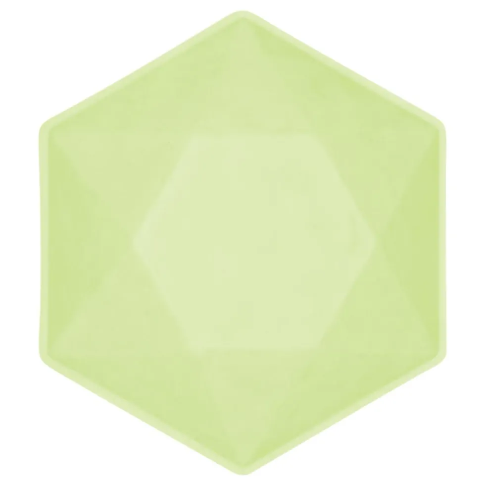 Skålar Hexagonala Vert Decor Grön