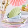 Skålar Hexagonala Vert Decor Rosa