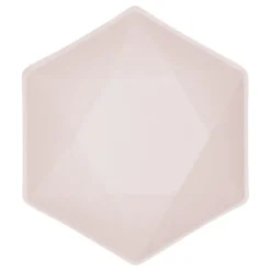 Skålar Hexagonala Vert Decor Rosa