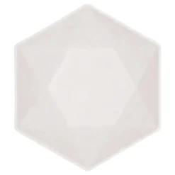 Skålar Hexagonala Vert Decor Vit