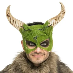 Skogsväsen Halvmask med Horn