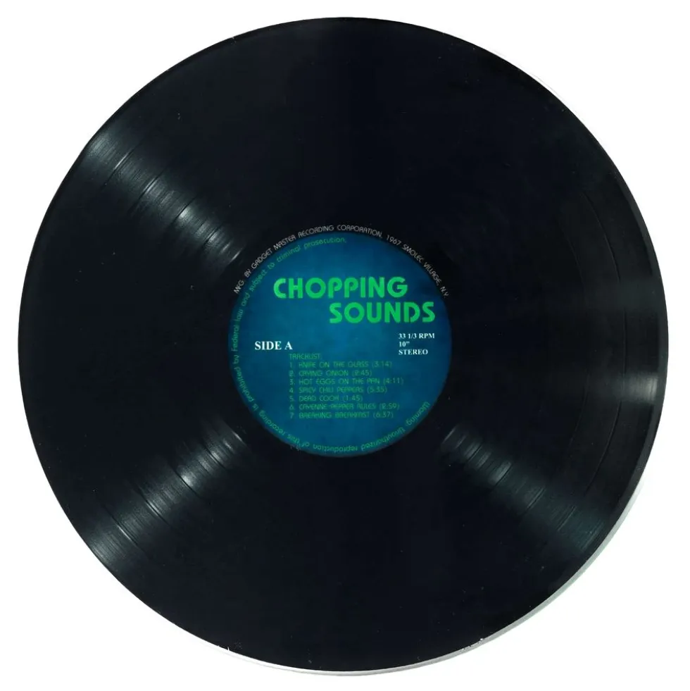 Skärbräda Vinylskiva