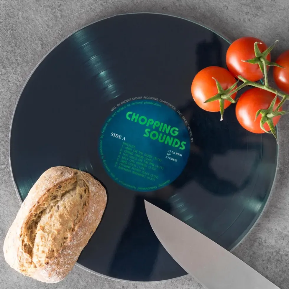 Skärbräda Vinylskiva