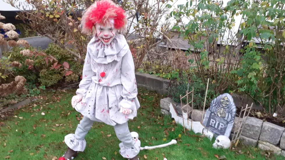 Skräckclown Barn Maskeraddräkt