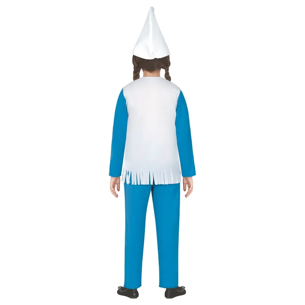 Smurf Klänning Barn Maskeraddräkt