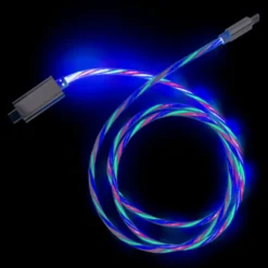 Snabbladdningskabel med LED USB-C
