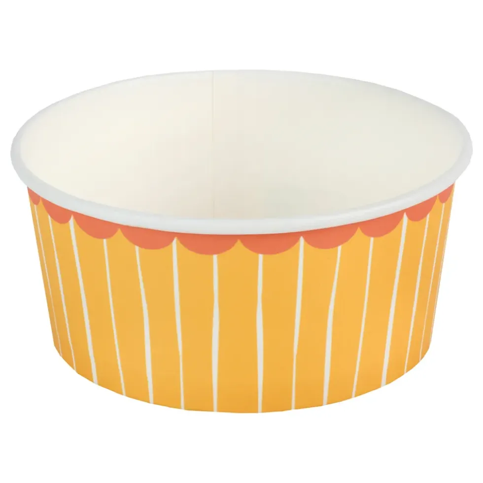 Snacksbägare Gul/Orange