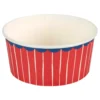 Snacksbägare Röd/Blå