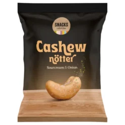 Snacks Cashewnötter Sourcream & Onion