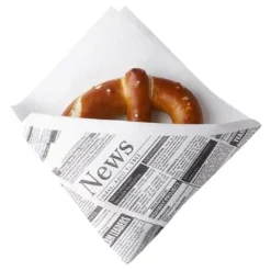 Snackservetter Tygliknande Tidningsmotiv