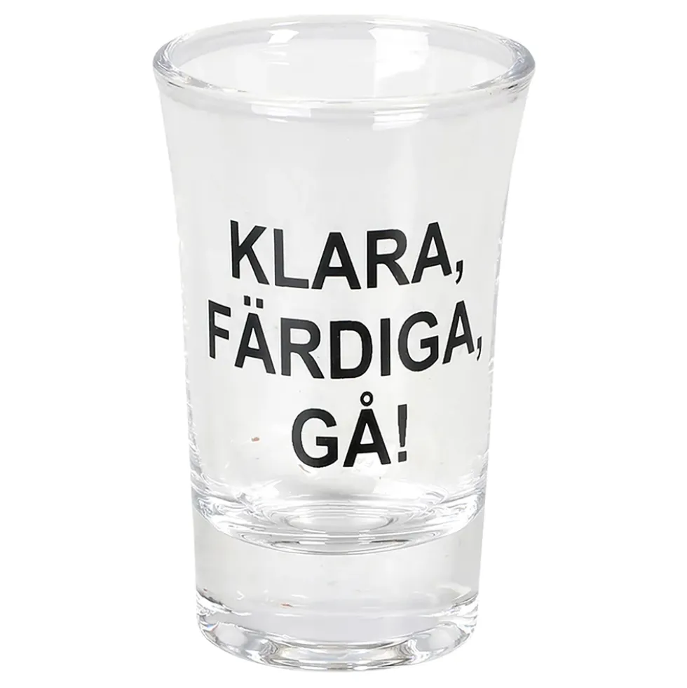 Snapsglas Klara Färdiga Gå
