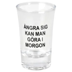 Snapsglas Ångra Sig